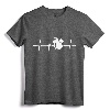 Drums Heartbeat Long Sleeve Shirt For Drummers - Percussionist Passion Apparel, Great Gift Idea!