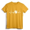 Drums Heartbeat Long Sleeve Shirt For Drummers - Percussionist Passion Apparel, Great Gift Idea!