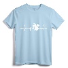 Drums Heartbeat Long Sleeve Shirt For Drummers - Percussionist Passion Apparel, Great Gift Idea!