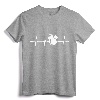 Drums Heartbeat Long Sleeve Shirt For Drummers - Percussionist Passion Apparel, Great Gift Idea!