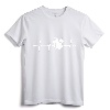 Drums Heartbeat Long Sleeve Shirt For Drummers - Percussionist Passion Apparel, Great Gift Idea!