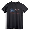 Chicken 4th of July Animal Gift T-Shirt - Patriotic Design for American Pride - Lightweight Tee for Soldiers