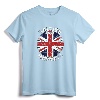The British Rock Music Invasion T-shirt v2 - Vintage Retro Style Tee for Guitarists, Singers, and Drummers