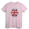The British Rock Music Invasion T-shirt v2 - Vintage Retro Style Tee for Guitarists, Singers, and Drummers