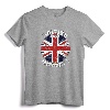 The British Rock Music Invasion T-shirt v2 - Vintage Retro Style Tee for Guitarists, Singers, and Drummers