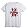 The British Rock Music Invasion T-shirt v2 - Vintage Retro Style Tee for Guitarists, Singers, and Drummers