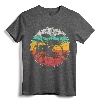 Drums Drummer Band Drumset Retro Vintage T-Shirt - Classic Drumming Apparel for Music Enthusiasts