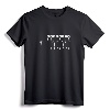 American Muscle V-8 Car Engine Heartbeat ECG T-Shirt - Engine Code Inspired Apparel for Car Enthusiasts